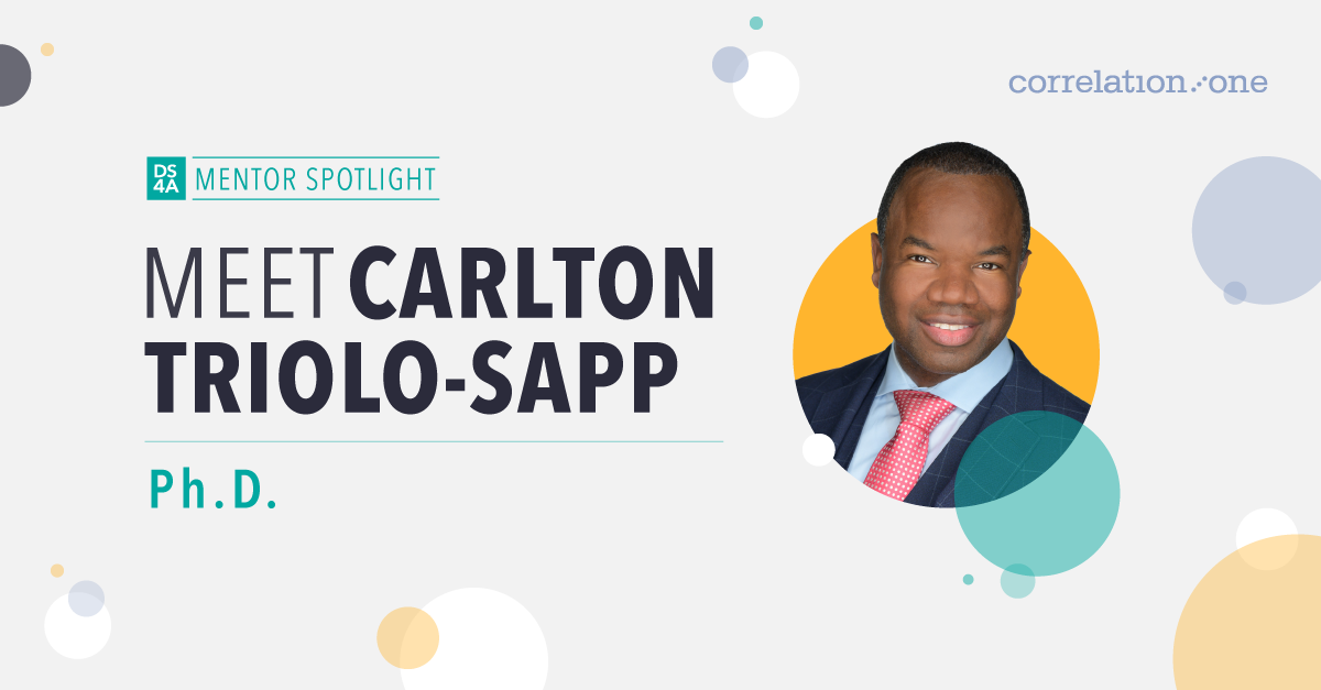 DS4A Mentor Spotlight Carlton Triolo Sapp of Northwestern Mutual