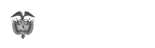 Colombia govt white experimental logo