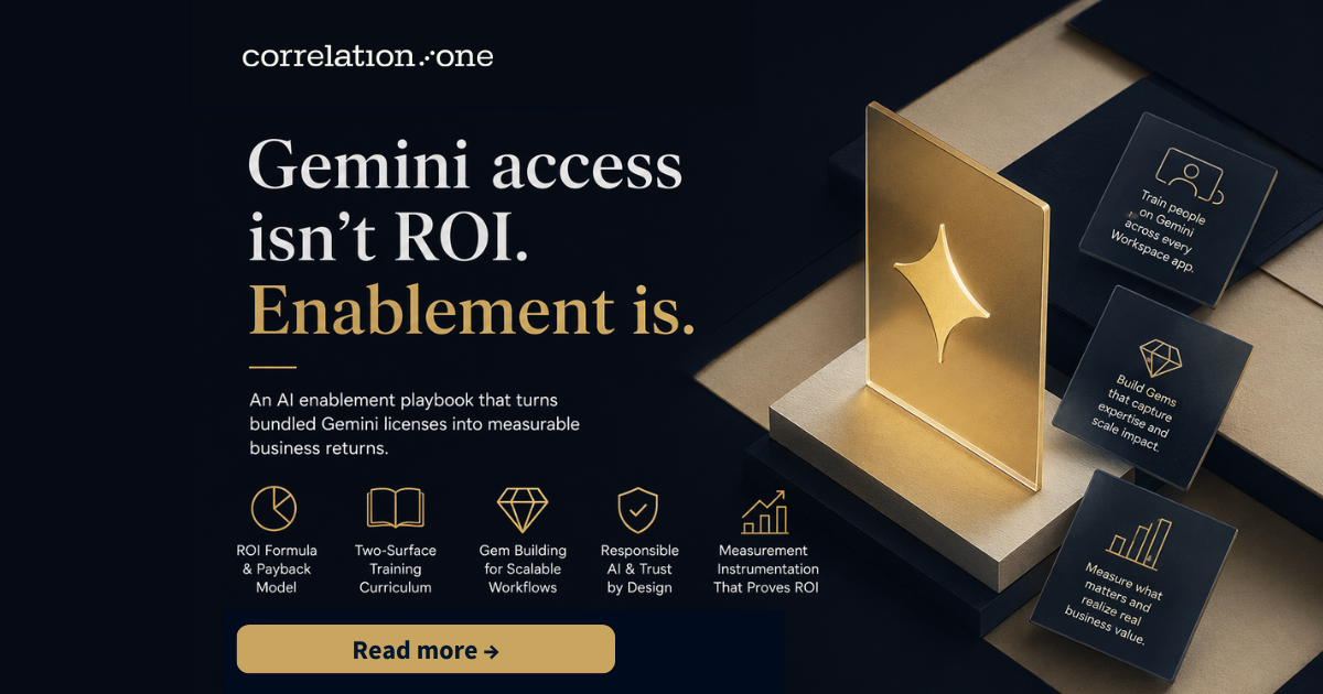 What Is the ROI of Gemini in the Enterprise? An AI Enablement Playbook for Measurable Returns