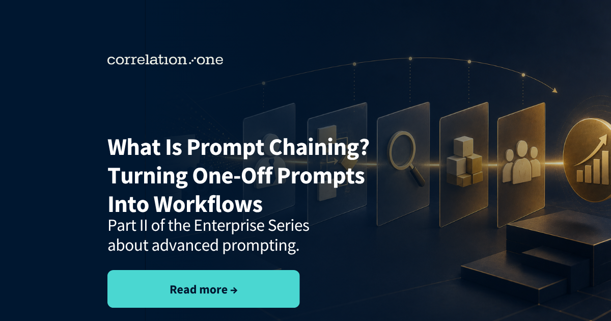 What Is Prompt Chaining? Turning One-Off Prompts Into Workflows