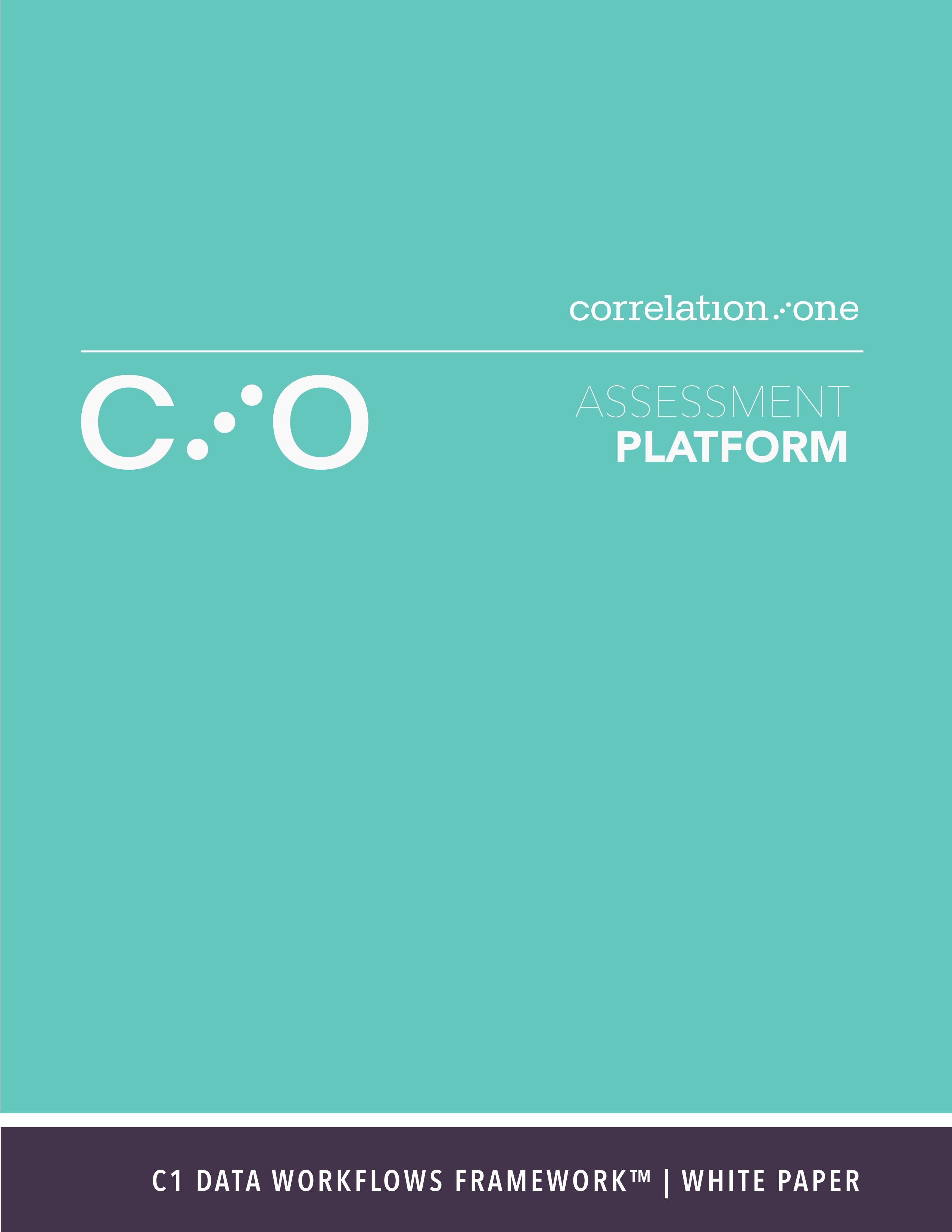 Correlation One Data Workflows FrameWork