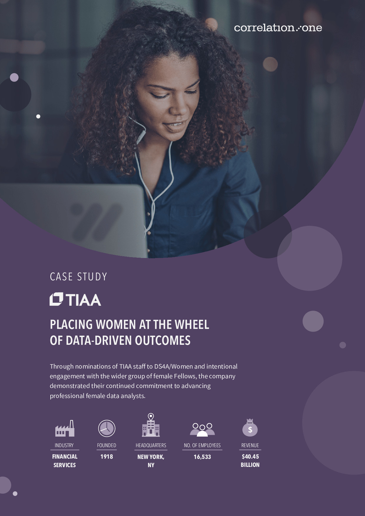 Case Study for TIAA cover